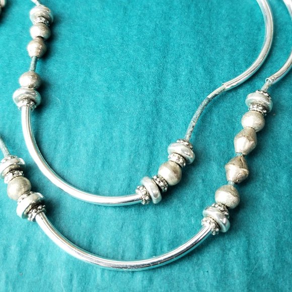 2/15$ Lizzy james metal and cord necklace - Picture 10 of 13